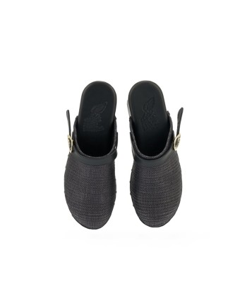 SABOT CLOG RAFFIA BLACK est présent 