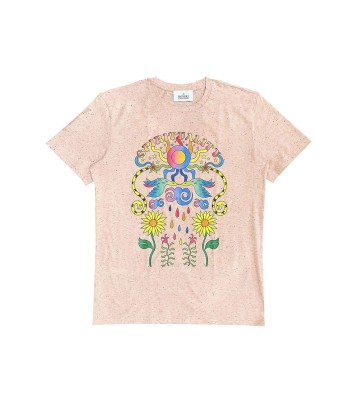 TEE SHIRT ROSE SPIRITUALITY s'inspire de l'anatomie humaine