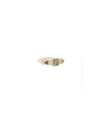 BAGUE TOTEM TOURMALINE & DIAMANTS pas cheres