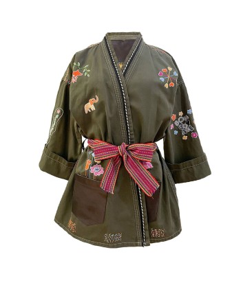 KIMONO BON VOYAGE KAKI plus qu'un jeu 