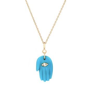 COLLIER TIGER EYE TURQUOISE meilleur choix