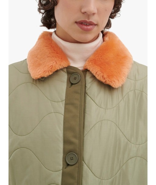 SHEARLING ORANGE COLLAR sur le site 