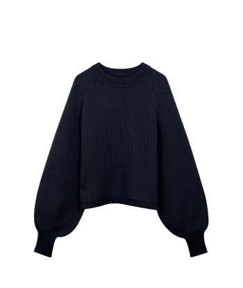 PULL MARLOW NERO NAVY de pas cher