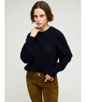 PULL MARLOW NERO NAVY de pas cher