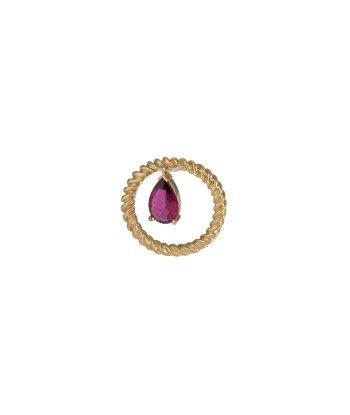 BAGUE Z'AMOURETTE TOURMALINE ROUGE en ligne