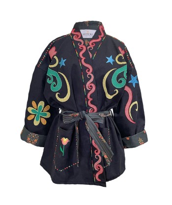 KIMONO FAMILY NOIR pour bénéficier 