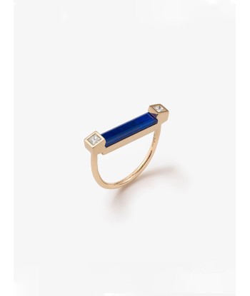 BAGUE VILLA EILEEN LAPIS de pas cher