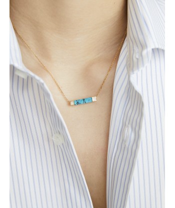 COLLIER  VILLA EILEEN TURQUOISE livraison et retour toujours gratuits