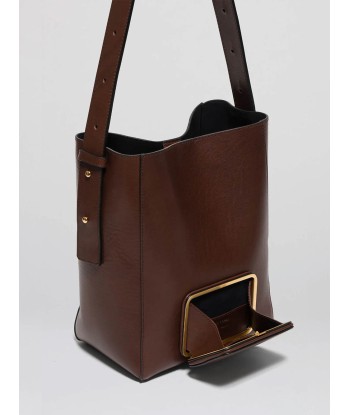 PARKER M CHOCOLATE BAG en linge