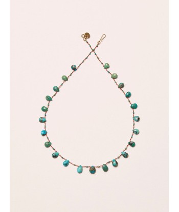 COLLIER POWHATAN TURQUOISE Paris Déstockage Promo