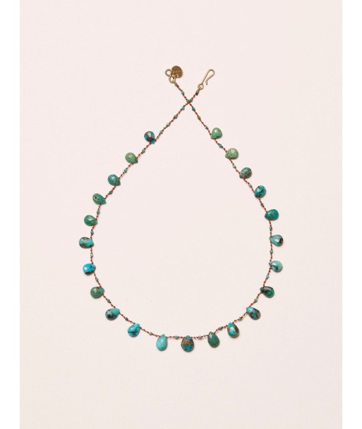 COLLIER POWHATAN TURQUOISE Paris Déstockage Promo