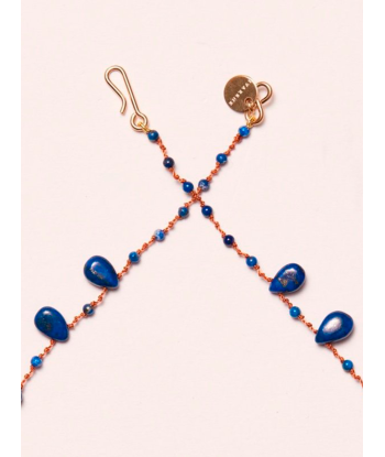 COLLIER CANYON LAPIS LAZULI pas cher 