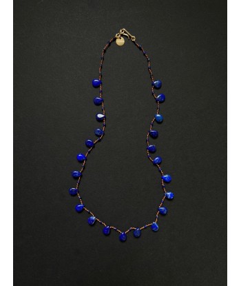 COLLIER CANYON LAPIS LAZULI pas cher 