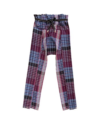 PANTALON THAI BORDEAUX MARINE pas cher chine