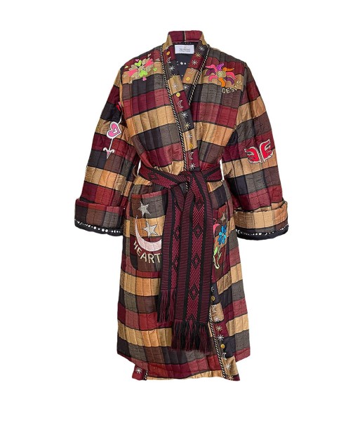 KIMONO LONG MYSTIC HEALER BURGUNDY acheter en ligne