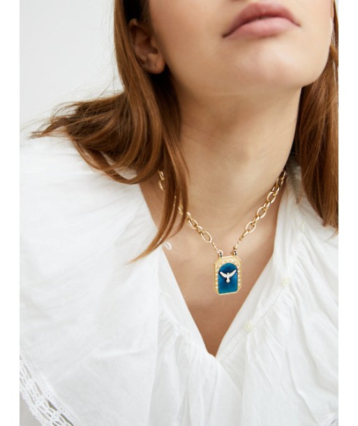 COLLIER SCAPULAIRE PEACE pas chere