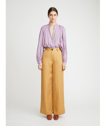 PANTALON LINEN WIDE LEG BLONDE JUSQU'A -70%! 