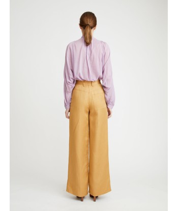 PANTALON LINEN WIDE LEG BLONDE JUSQU'A -70%! 