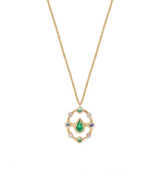 SOLAL EMERALD NECKLACE ou a consommer sur place