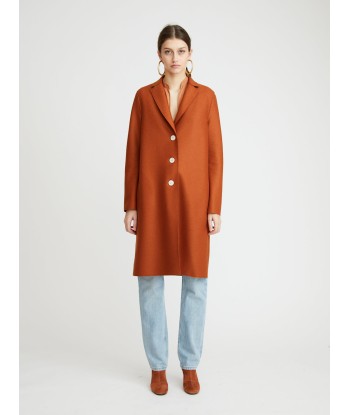 MANTEAU OVERCOAT LIGHT PRESSED COPPER pas cheres