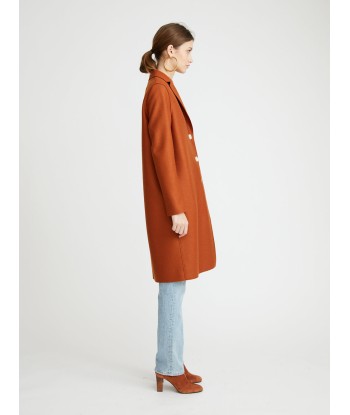 MANTEAU OVERCOAT LIGHT PRESSED COPPER pas cheres