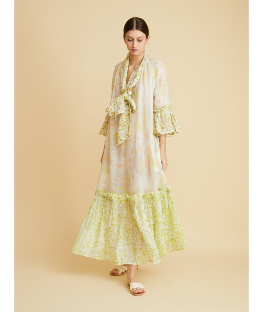 ROBE ANGELICA LONGUE FLOWER BOUQUET en ligne des produits 