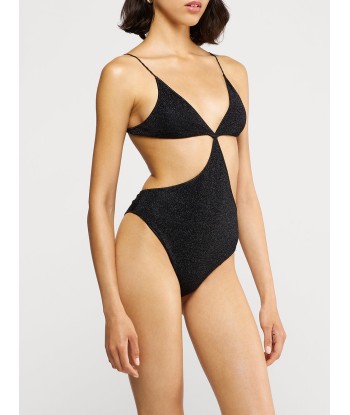 MAILLOT DE BAIN COLORE CUT OUT BLACK en ligne des produits 