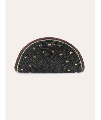 Raphia Indigo Sol Pouch ouvre sa boutique