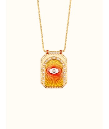 COLLIER SCAPULAIRE EYE PROTECT ORANGE en stock