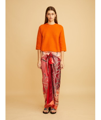 PULL FLARE ORANGE hantent personnes