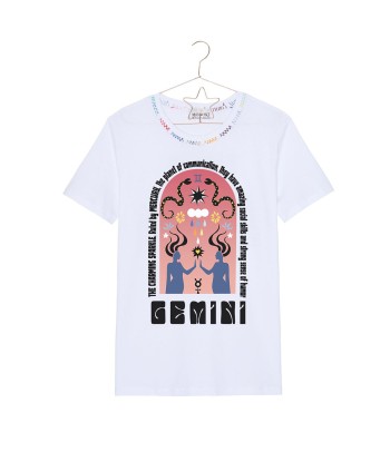 TEE SHIRT ASTRO BLANC GEMINI sur le site 