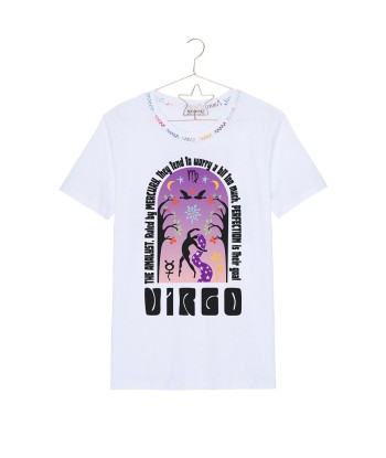 TEE SHIRT ASTRO BLANC VIRGO Les magasins à Paris et en Île-de-France