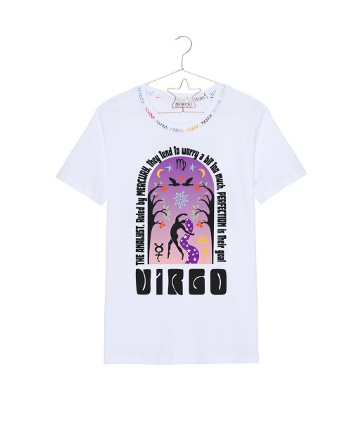 TEE SHIRT ASTRO BLANC VIRGO Les magasins à Paris et en Île-de-France