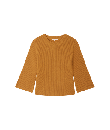 PULL FLARE CARAMEL de pas cher