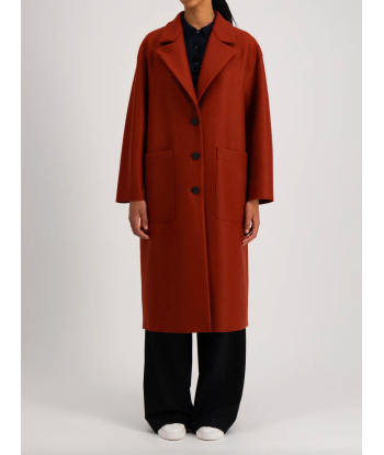 MANTEAU GREATCOAT PRESSED RED RUST Livraison rapide