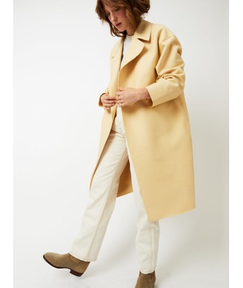 VANILLA DROPPED SHOULDER COAT soldes