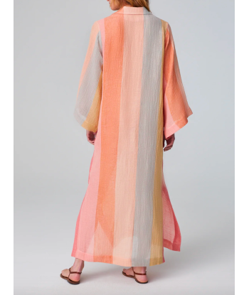 TUNIC CAFTAN LONG ROSE En savoir plus