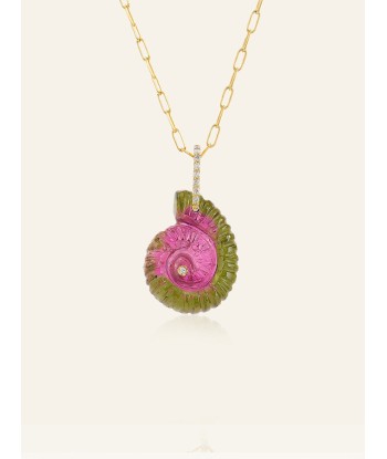 PENDENTIF ESCARGOT AVEC DIAMANT AU MILIEU de votre