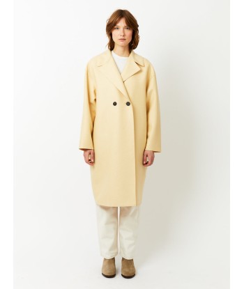 VANILLA DROPPED SHOULDER COAT soldes