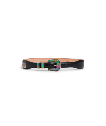 CEINTURE CRAZY EXCLU ARGENT & BLACK Le MVP de beaucoup