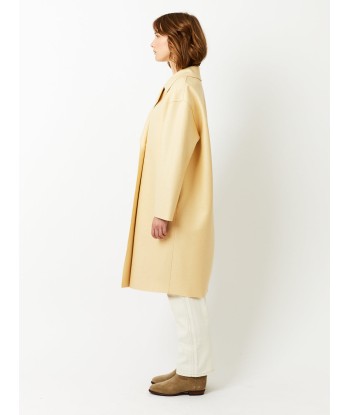 VANILLA DROPPED SHOULDER COAT soldes