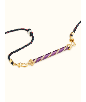 COLLIER CANDY CANE VIOLET Vous souhaitez 