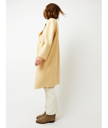 VANILLA DROPPED SHOULDER COAT soldes