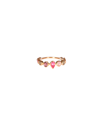 BAGUE SOURIANTE SAPHIR ROSE livraison et retour toujours gratuits