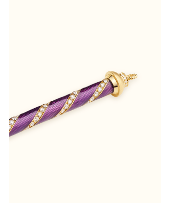 COLLIER CANDY CANE VIOLET Vous souhaitez 