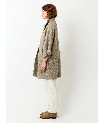 KIMONO PRESSED WOOL COAT le concept de la Pate a emporter 