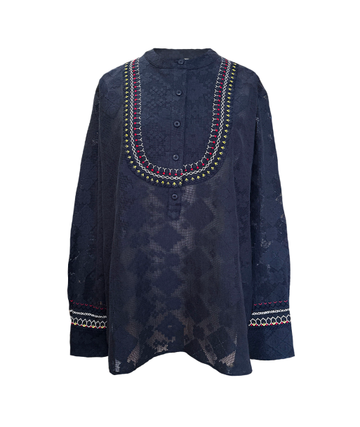 CHEMISE MOZAMBIQUE NAVY en ligne