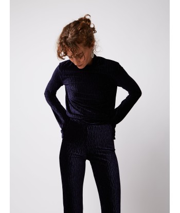 PANTALON FLARE EN VELOURS DE PANNE NIGHT FALL Venez découvrir notre 