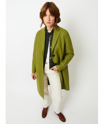 PERIDOT OVERCOAT PRESSED WOOL COAT JUSQU'A -70%! 