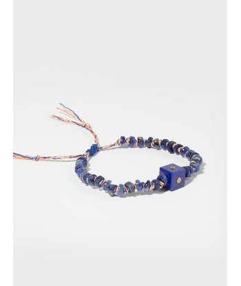 BRACELET CUBIX LAPIS ET DIAMANTS pas cher